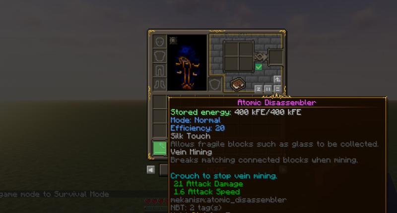 Enchanting Atomic Disassembler