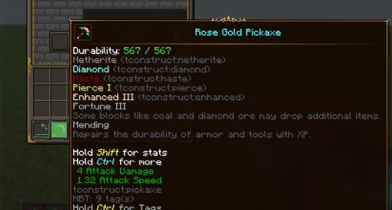 Enchanting Tinkers Construct Tool