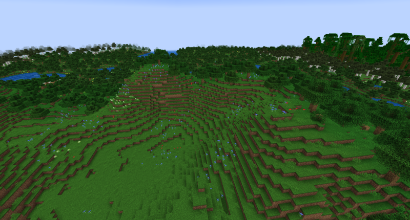 Much more interesting and beautiful biomes!
