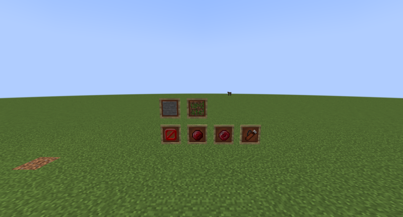 All items and the invisible blocks at the top
