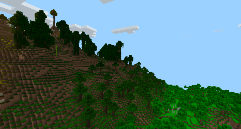 A lot of biomes to explore!