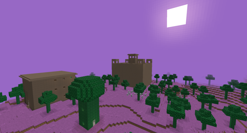 World of the Magical Forest and structures of this world