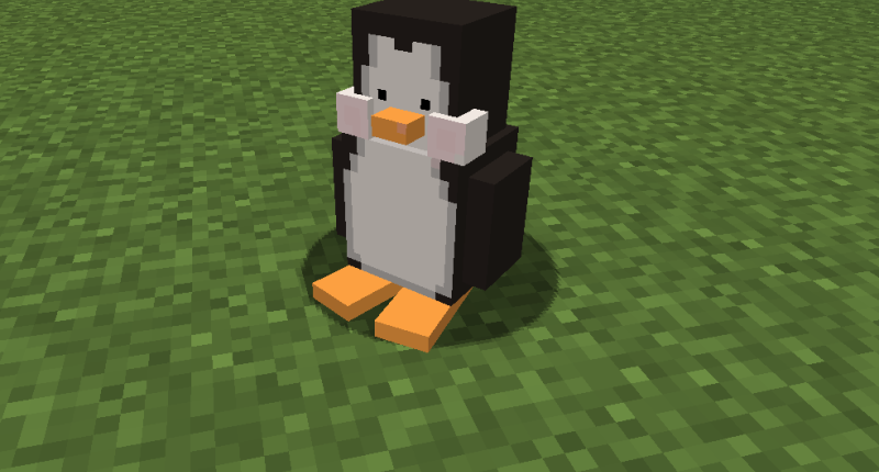 Another picture of penguin which may or may not be the same exact one.