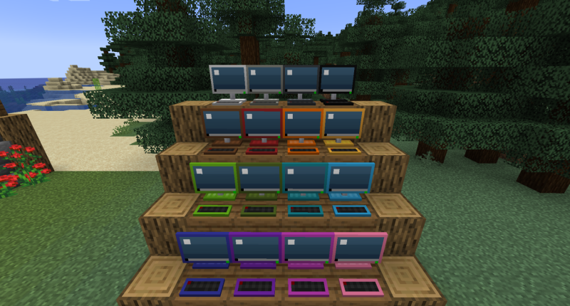 Monitors with apps