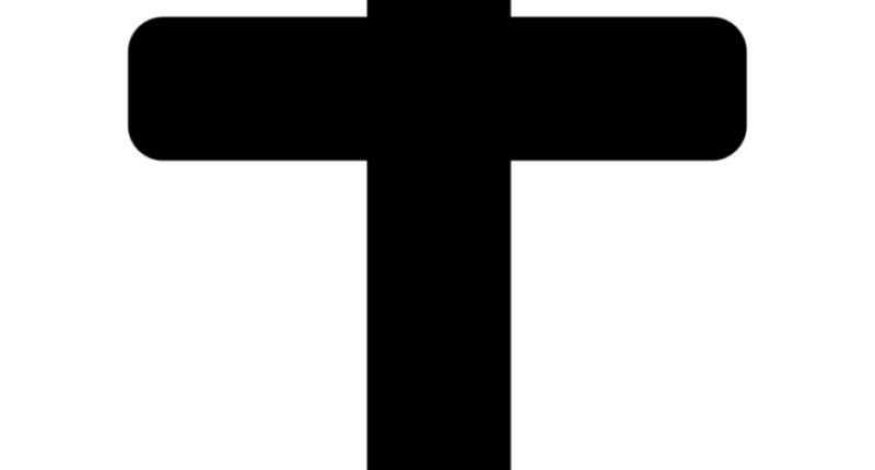 just a cross