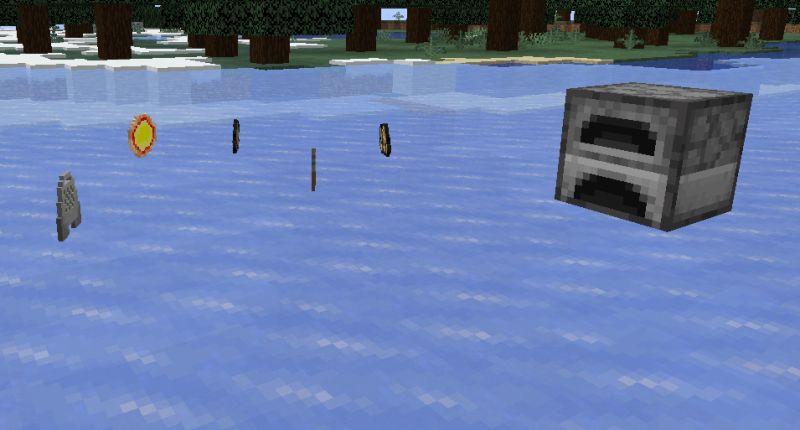 Some goodies on a frozen river!