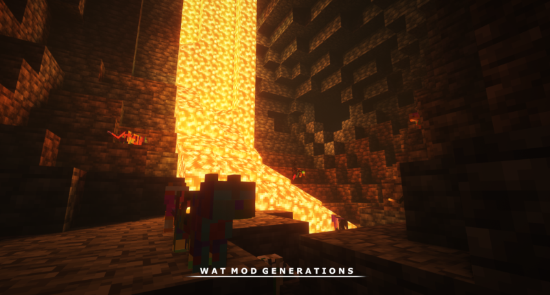 Corruptions in a cave