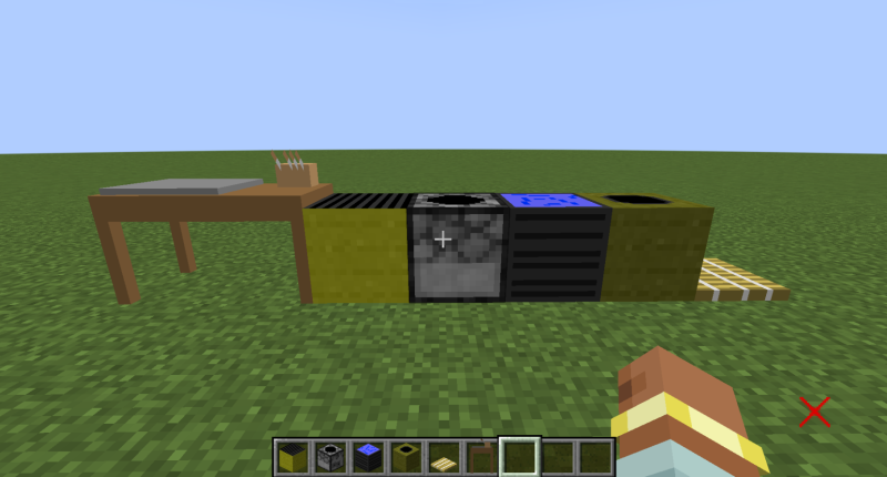 All work blocks in the mod