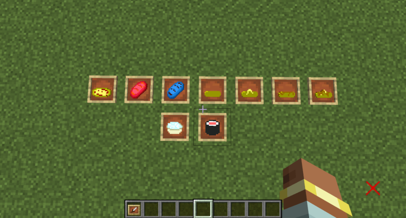 All prepared foods in the mod