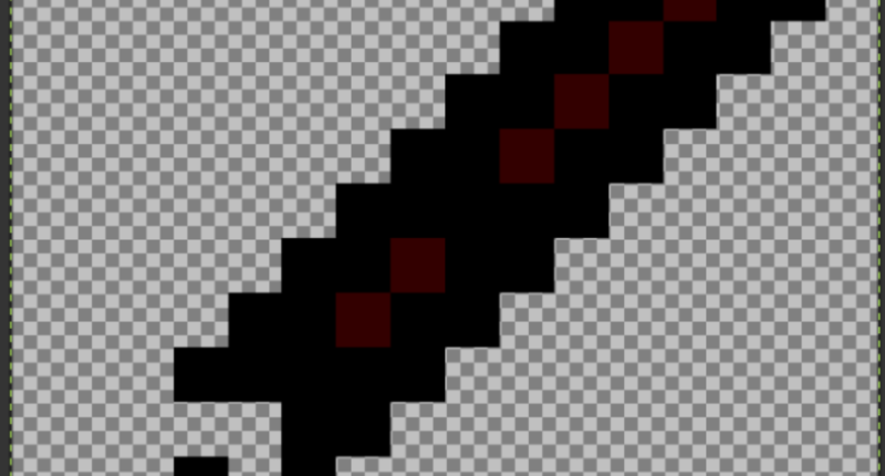 This is a ninja sword apart of the file given.