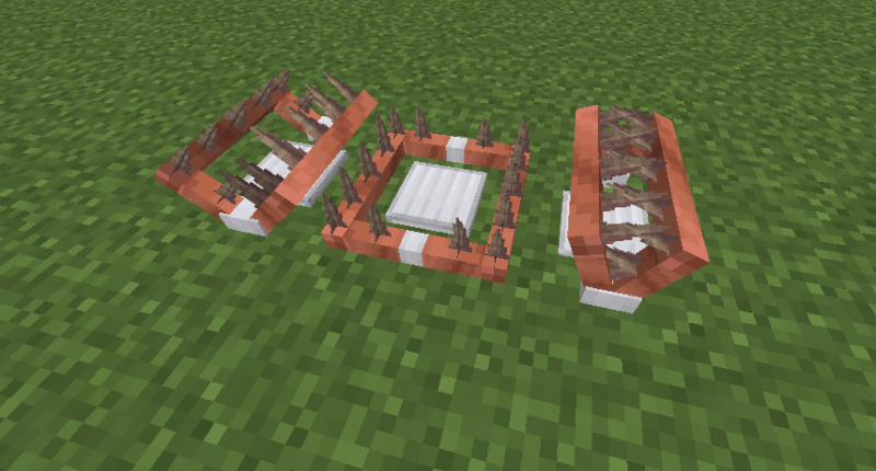 adds block traps and trap parts, like the bear trap!