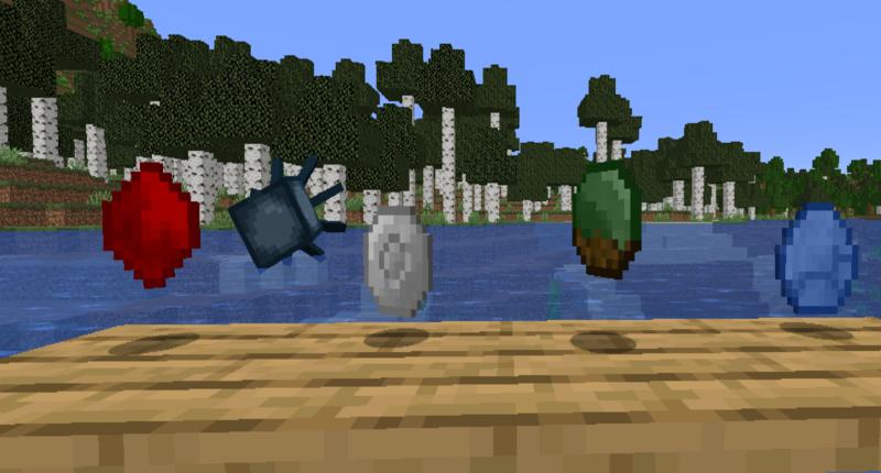 The shards added