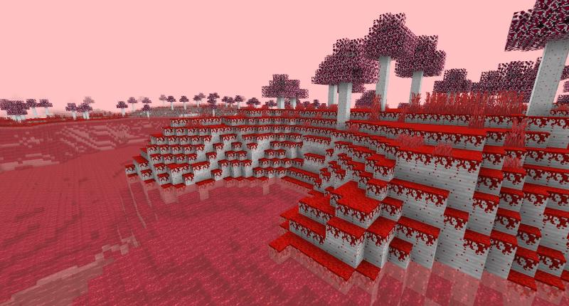New dimension and biomes