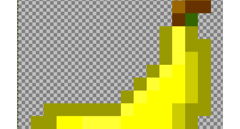 the banana shoots projectiles and turns mobs into bees
