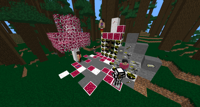 New blocks and mobs (image from alpha version)