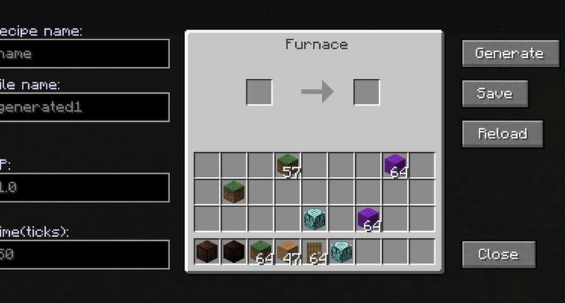 Demonstration of the mod's work