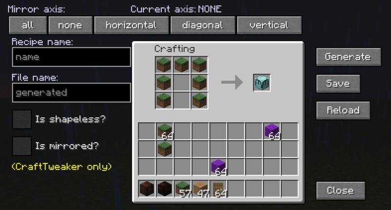 Demonstration of the mod's work