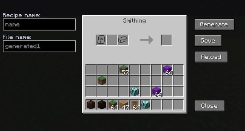 Demonstration of the mod's work