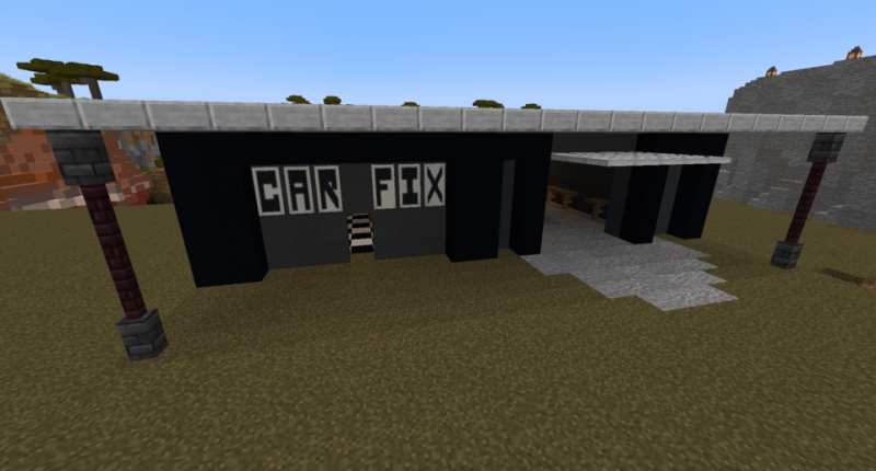 CarFix building and mechanic