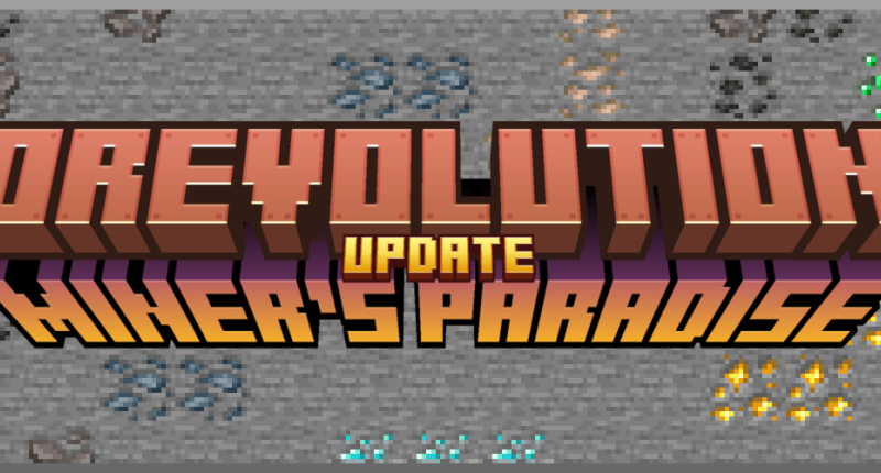 Orevolution's Miners paradise banner