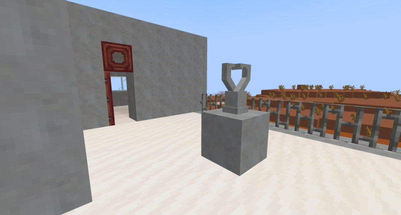 Brutalist sculpture