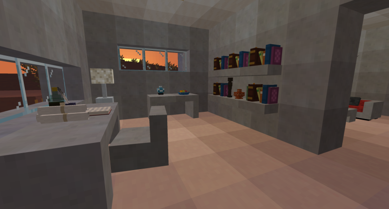 Brutalist interior