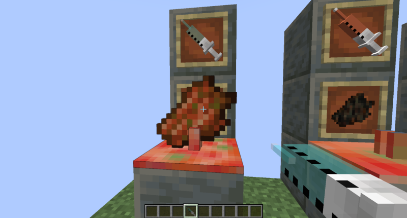 make compacted rotten flesh