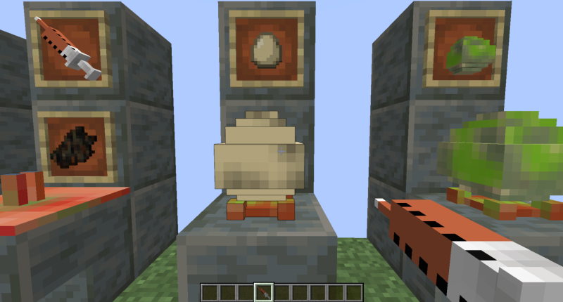 place chicken egg on holder