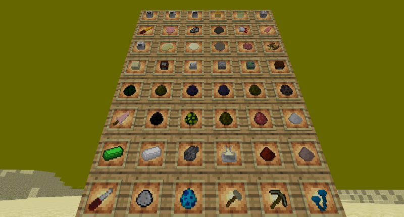 Every Block and item in 1.0.0