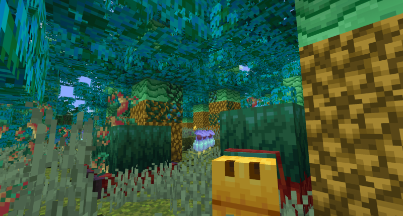 A possible biome in which sniffers live (Not in mod).