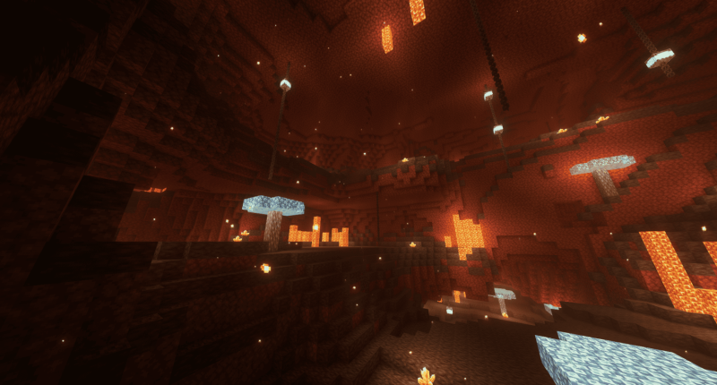 Amber Hollows Biome