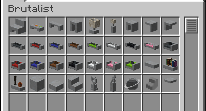 Brutalist inventory