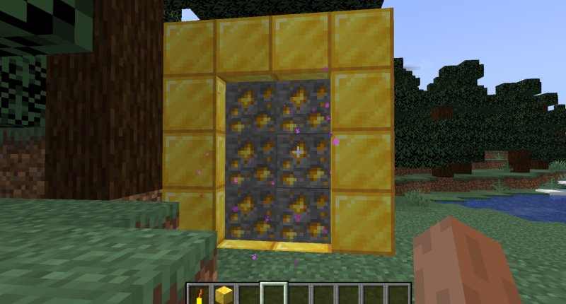 gold dimension portal