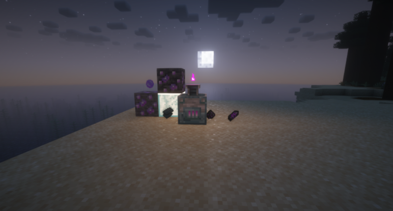The current showcase of all Ethereal Related blocks and the base component items!