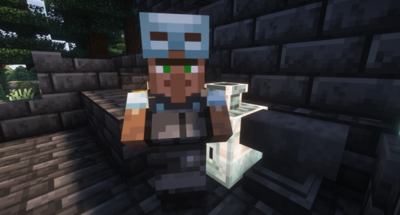 The enigmatic Ethereal Gunsmith! A villager that specializes in all things Ethereal!