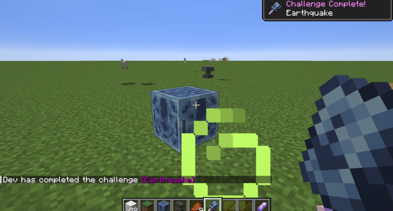 Earthquake achievement