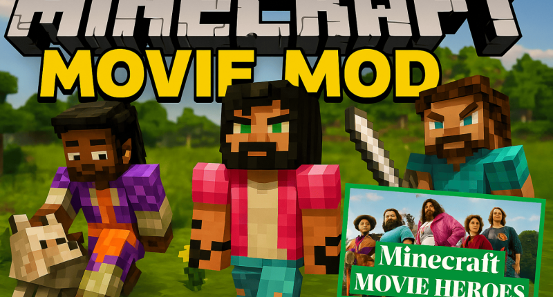 Minecraft Movie Heroes