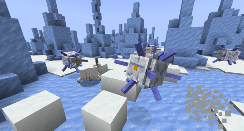 The Hailstorm, a bizarre frigid sentinel that guards Ice Spikes from any players or goats who dare intrude