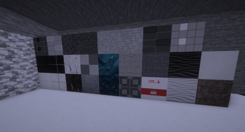 Most used blocks of my mod :)
