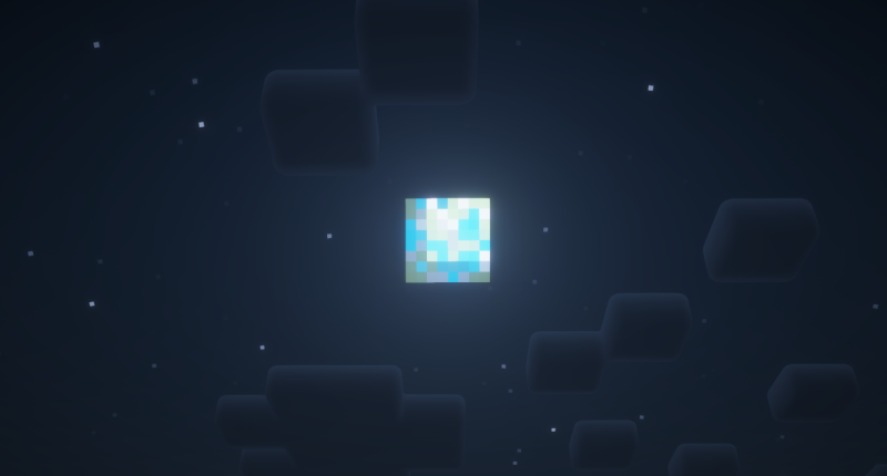 View of the terraformed future Moon
