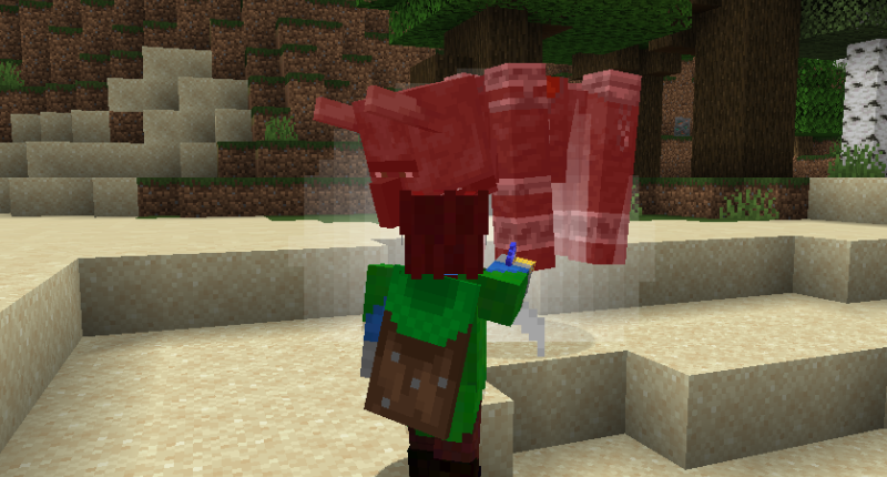 An example of enchanted staff-based combat against a ravager