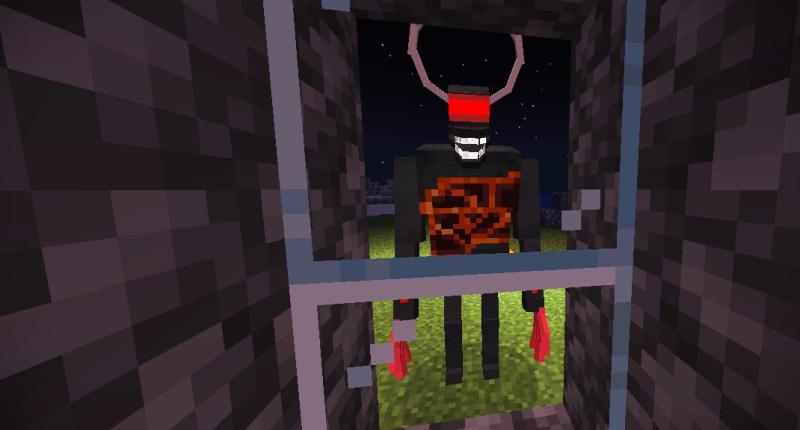 The Cultist outside the window