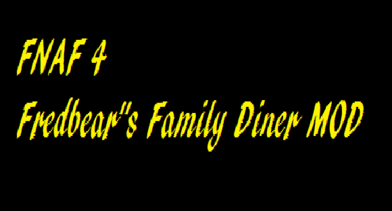 Fredbears Family Diner Map