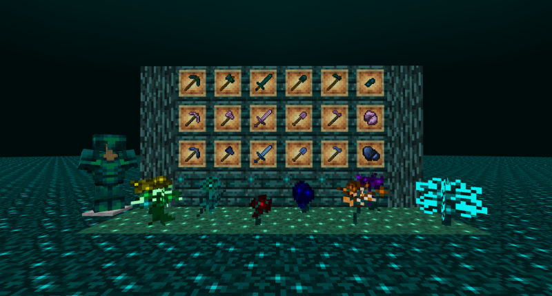 These are the main tools and materials