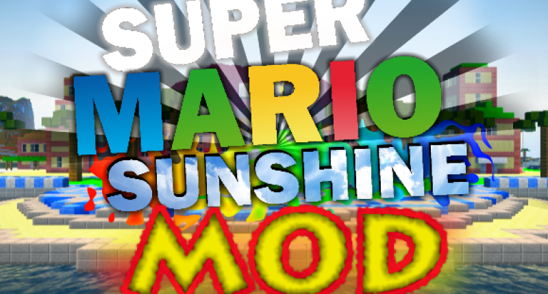 Minecraft Mario Sunshine Mod