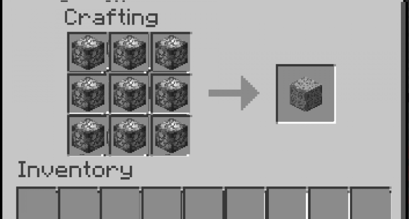 Crafting Recipe for Mining Heart