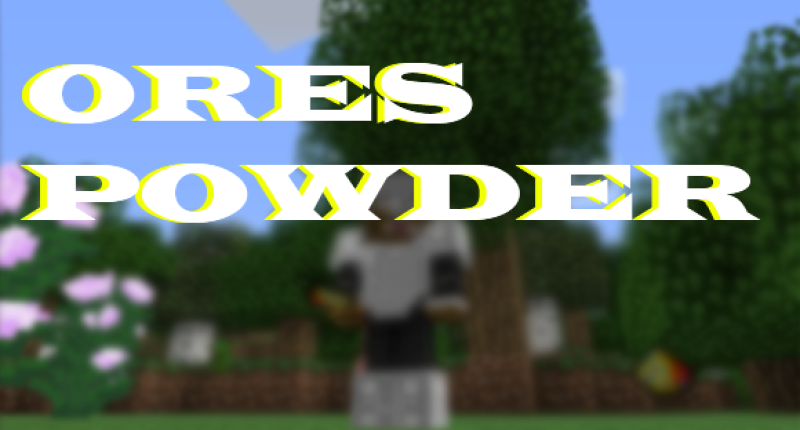 Just A OrePowder ScreenShot