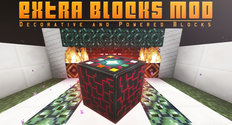 Extra Blocks Mod (Decorative and Powered Blocks)