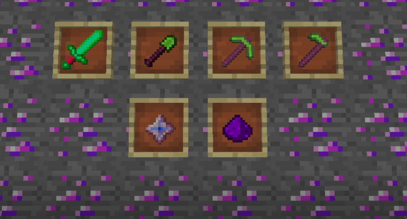 This are the current items/tools/ block