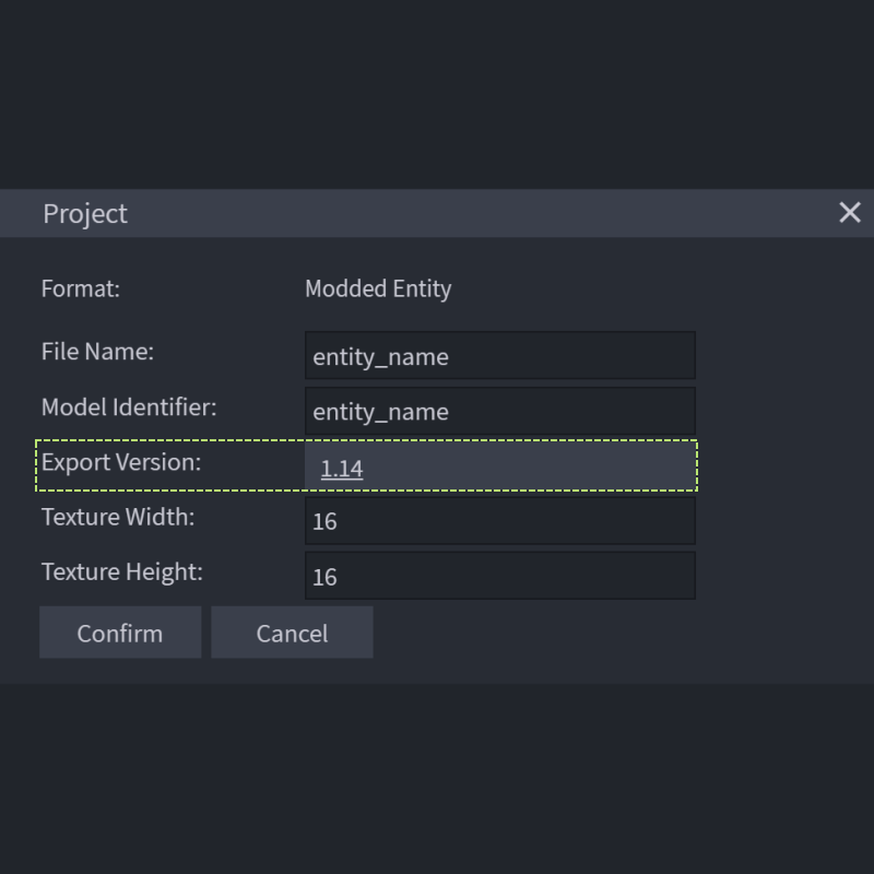 exporting models from blockbench